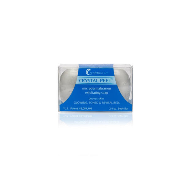 Crystal Peel Microdermabrasion Exfoliating Soap Bar - Travel 2.4 oz